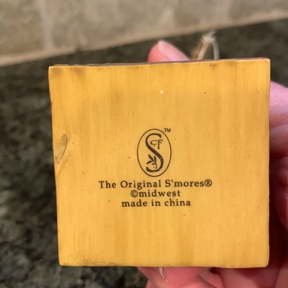 The Original S’Mores Marshmallow Fisherman & Fishing Pole Hanging Ornament - Picture 2 of 5